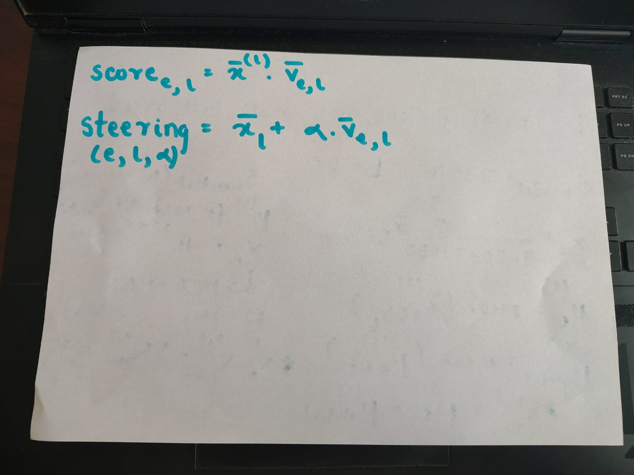 how the steering is done